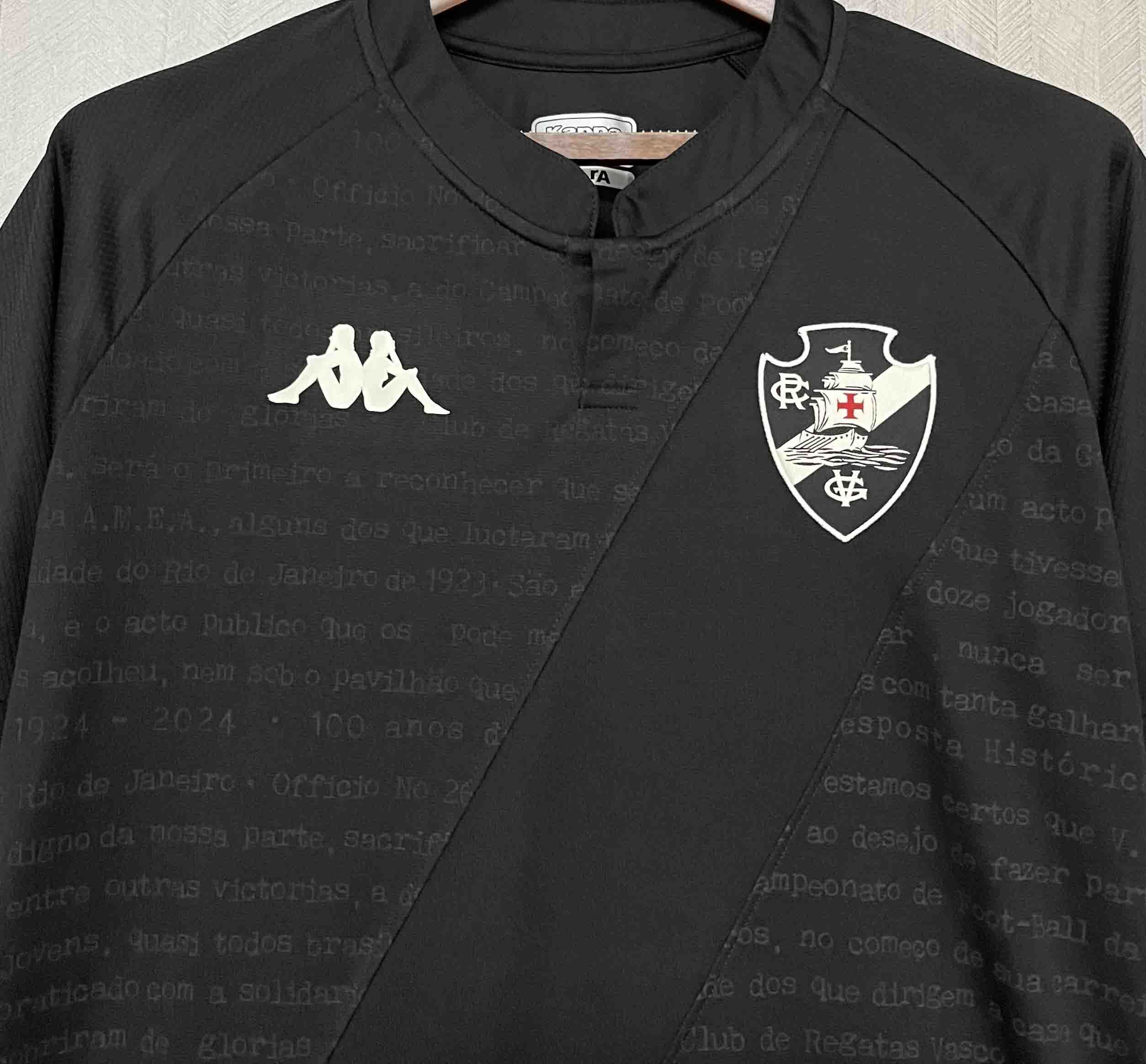 24-25 Vasco da Gama Black Kit Soccer Shirt AAAAJersey Supplier Yupoo 4