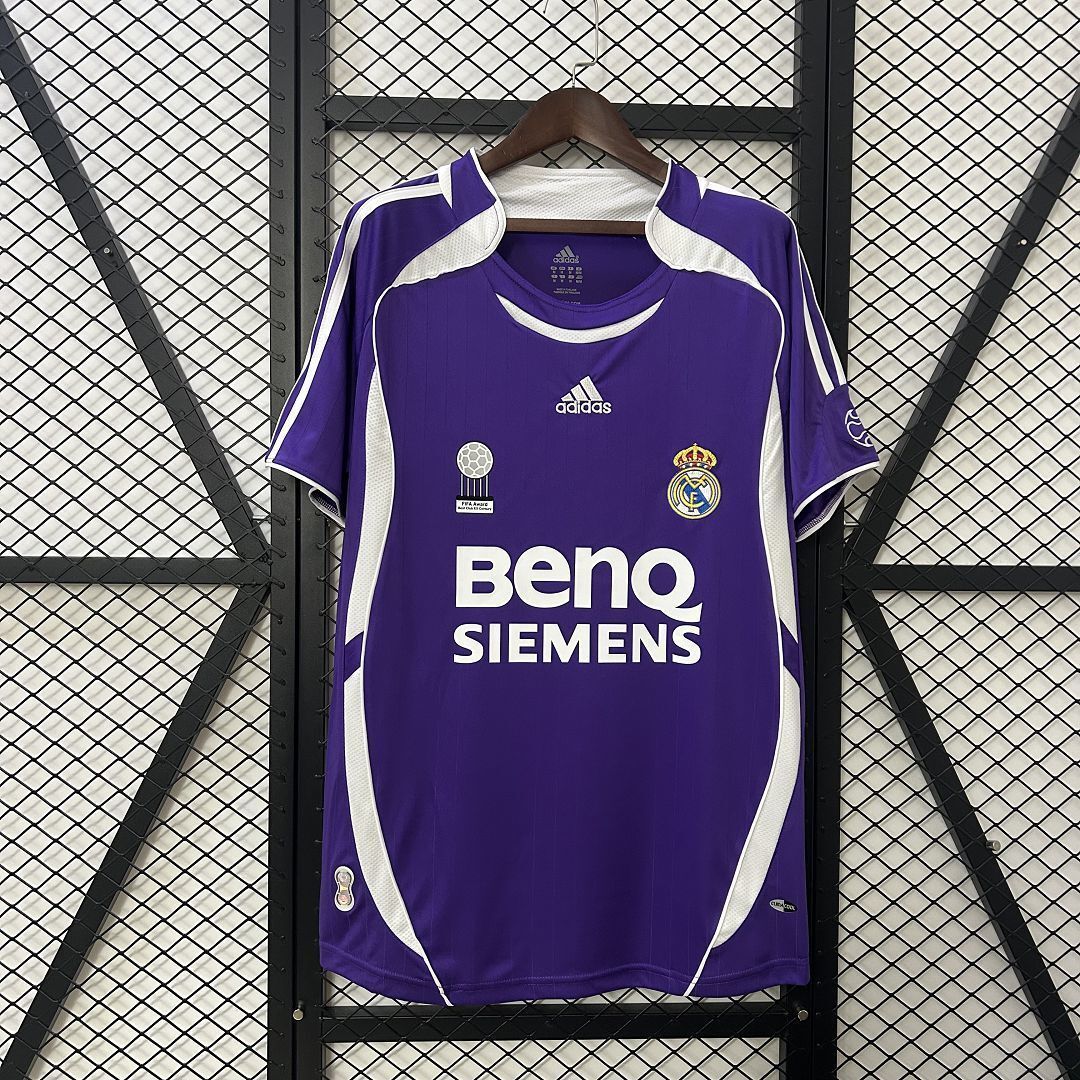06-07 Real Madrid Third Retro Kit Vintage Shirt AAAAJersey Dropship Yupoo