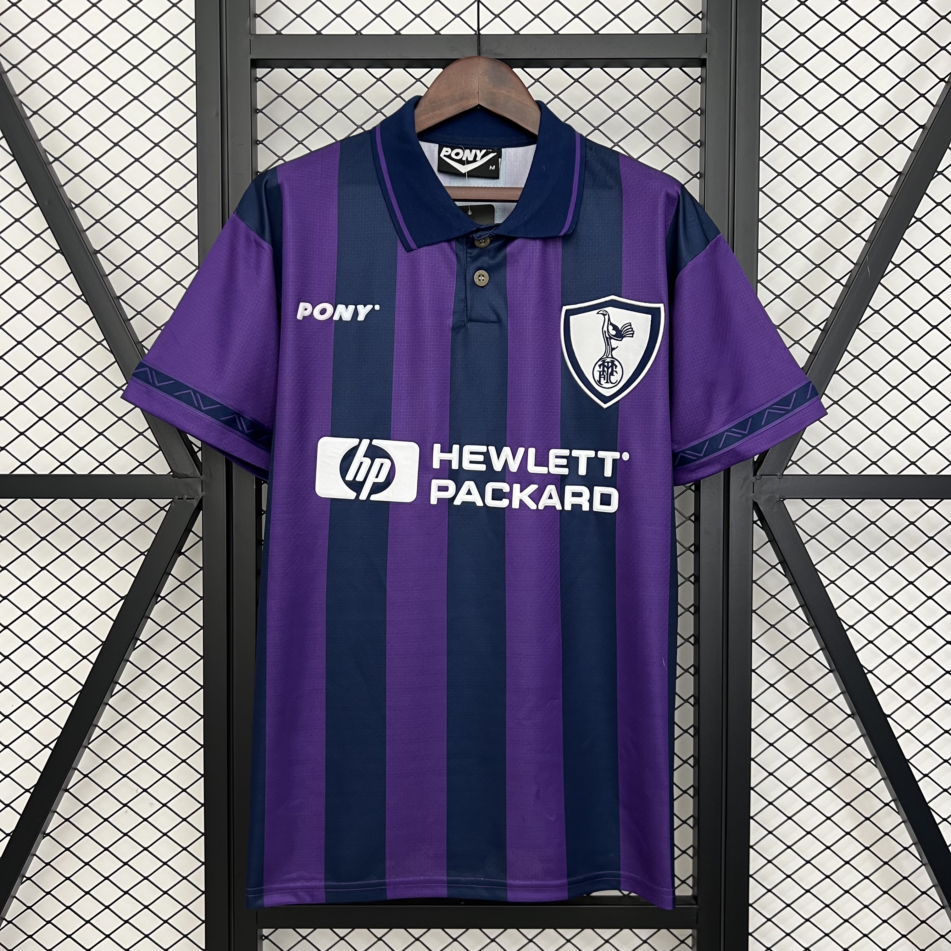 95-97 Tottenham HotSpur Away Retro Kit Vintage Sino Shirt AAAAJersey Wholesale Yupoo 7