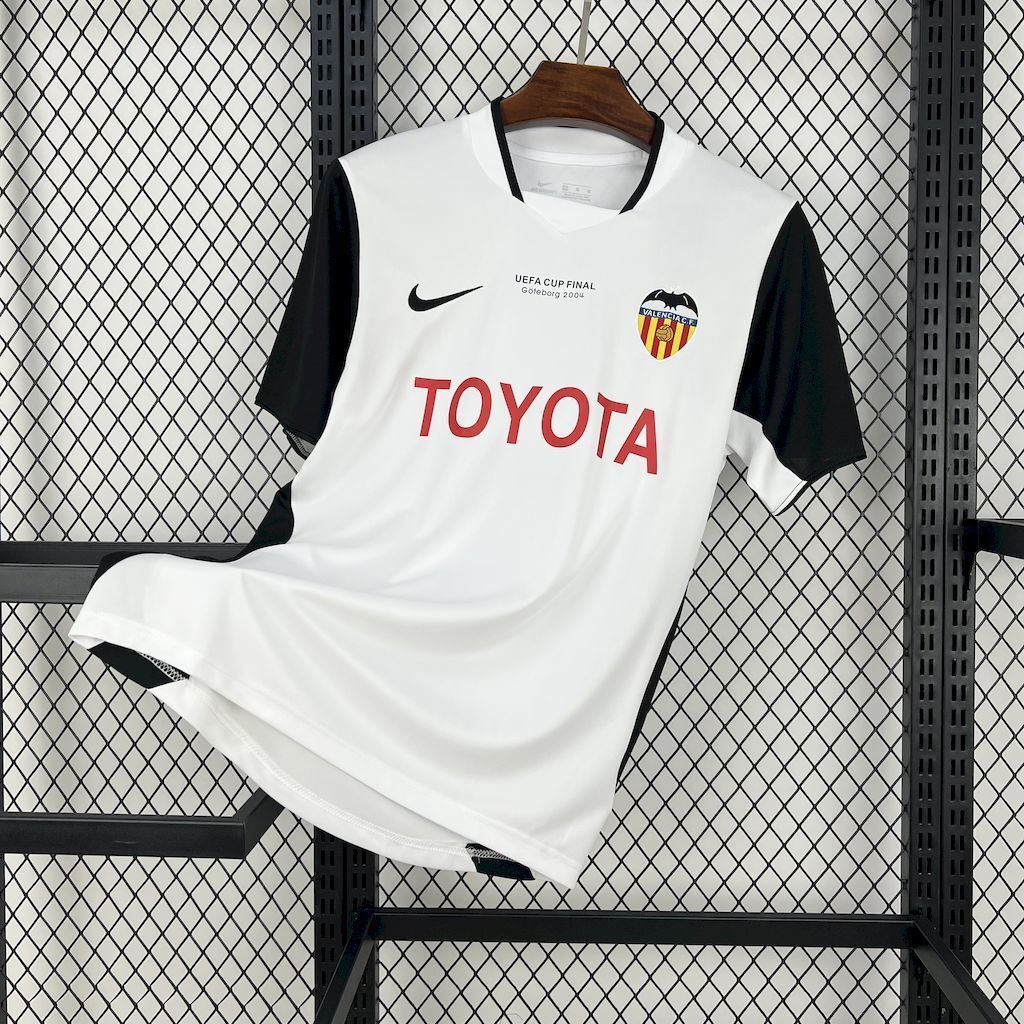 03-04 Valencia Home Retro Kit Vintage Shirt AAAAJersey Supplier Yupoo