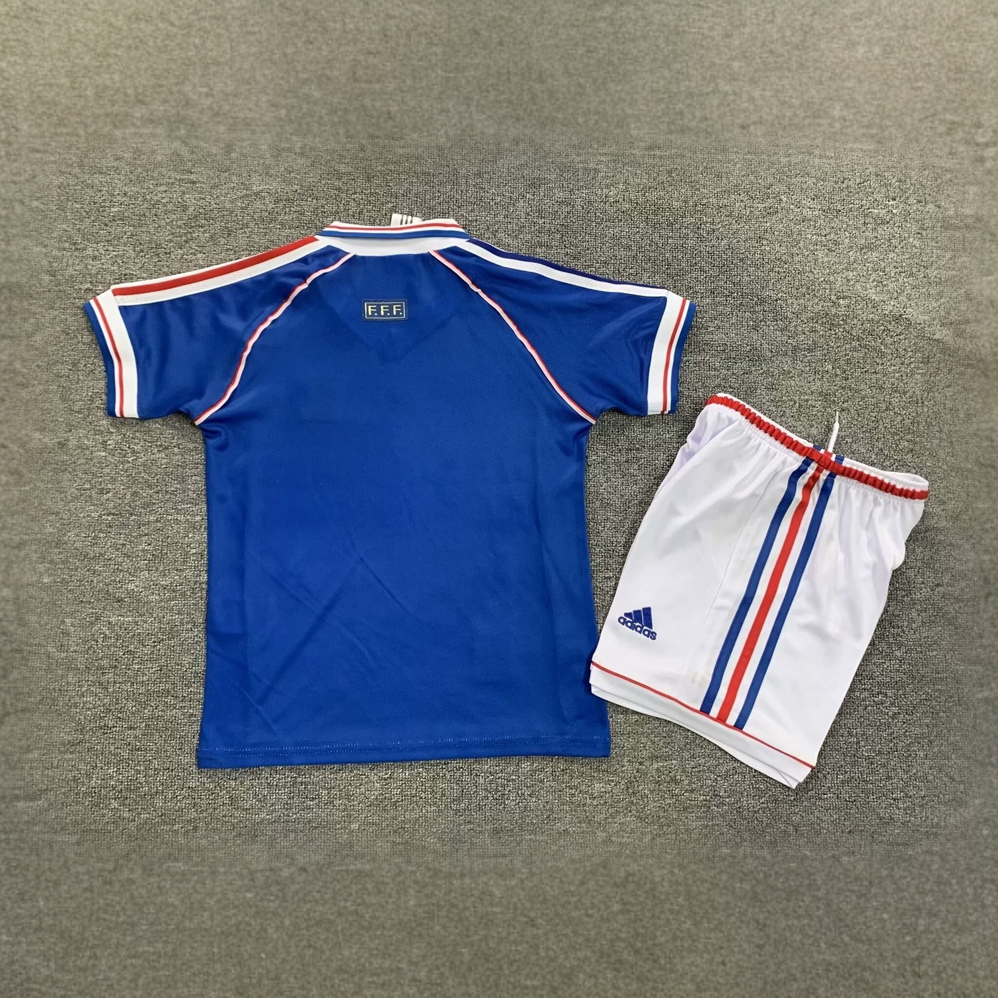 1998 France Home Kids Retro Kits World Cup Shirt Soccer Jerseys Yupoo 7