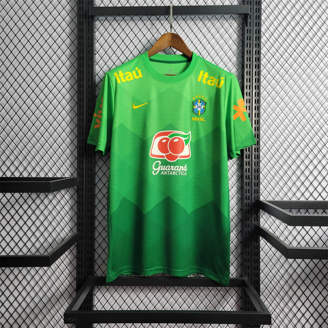 2023 Brazil Training Suit Green1684420905000