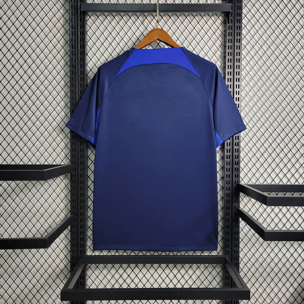 23-24 Atletico Madrid Blue S-XXL Cheap Soccer Jerseys 2