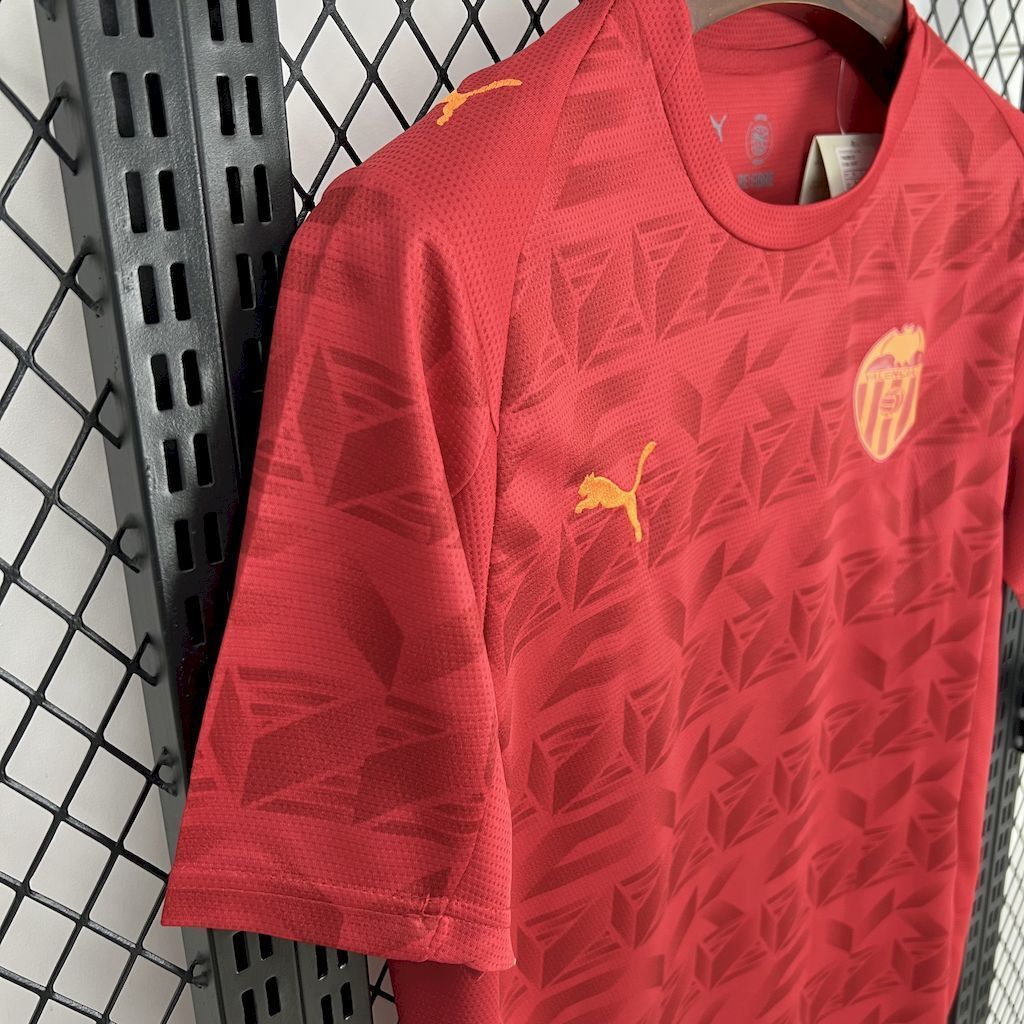25-26 Valencia Away T-Shirt Football Apparels Soccer AAAAJersey Yupoo 4