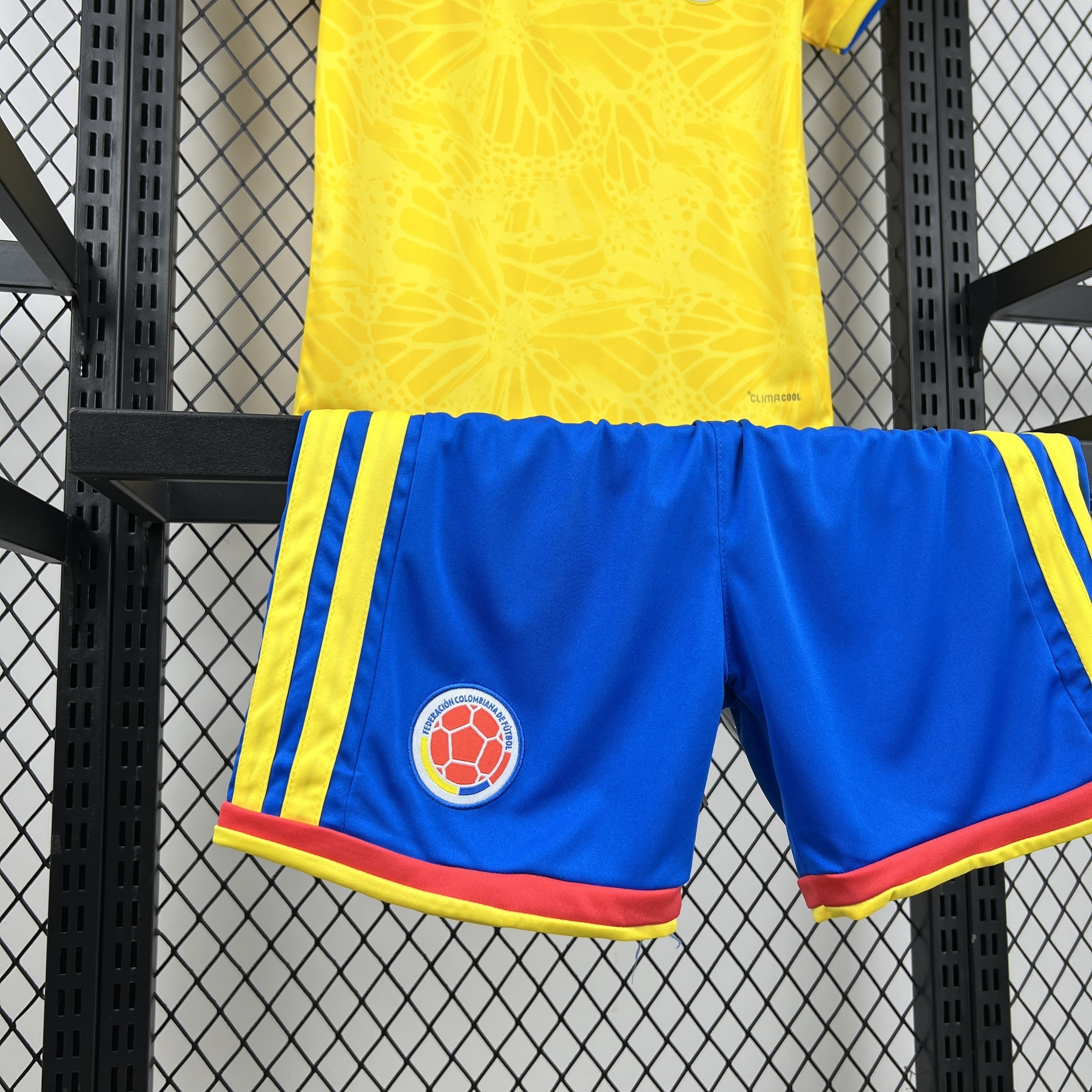 2026 World Cup Colombia Home Kids Kit Football Youth Apparels AAAAJersey Supply Yupoo 6