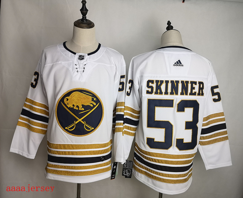 Buffalo Sabres ice hockey jersey M-3XL 水牛城军刀队冰球服 2