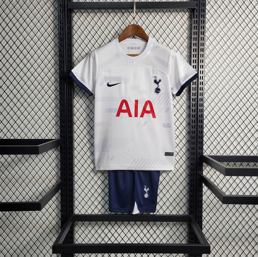 23-24 Tottenham Hotspur home kids kit