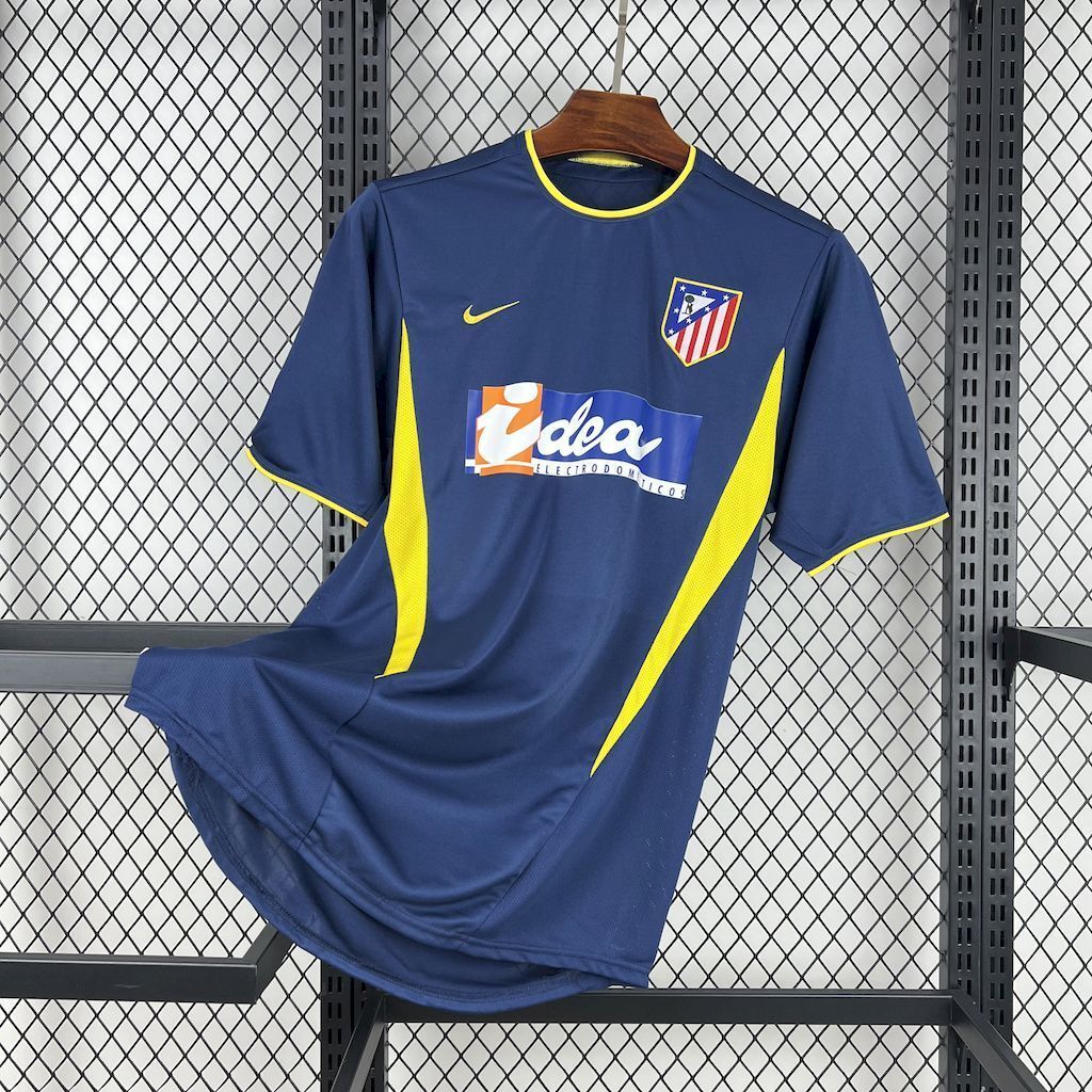 02-03 Atletico Madrid Away Retro Kit Vintage Shirt AAAAJersey Supply Yupoo