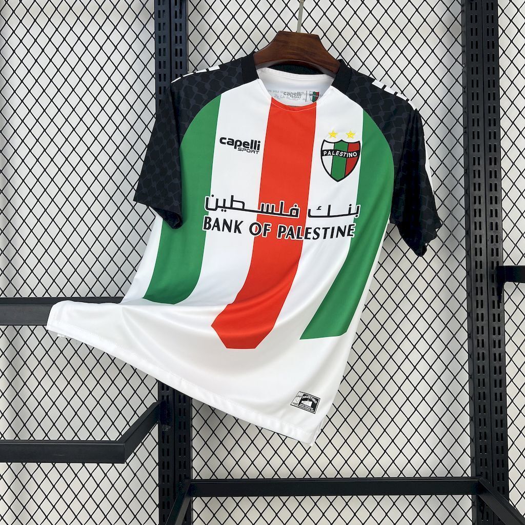 25-26 Palestino Home Shirt Football Uniform AAAAJersey Yupoo 7