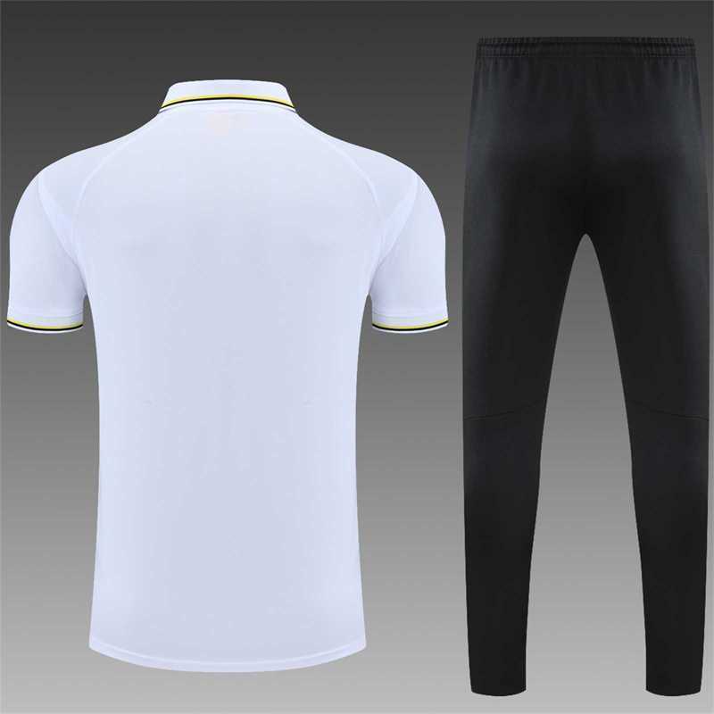Polo Dortmund grey and white stripes 12