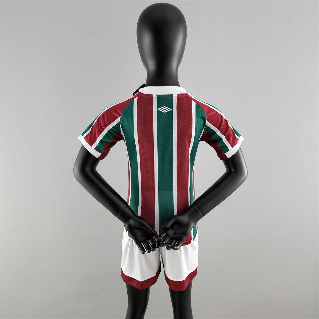 22-23 Fluminense home kids kit 9