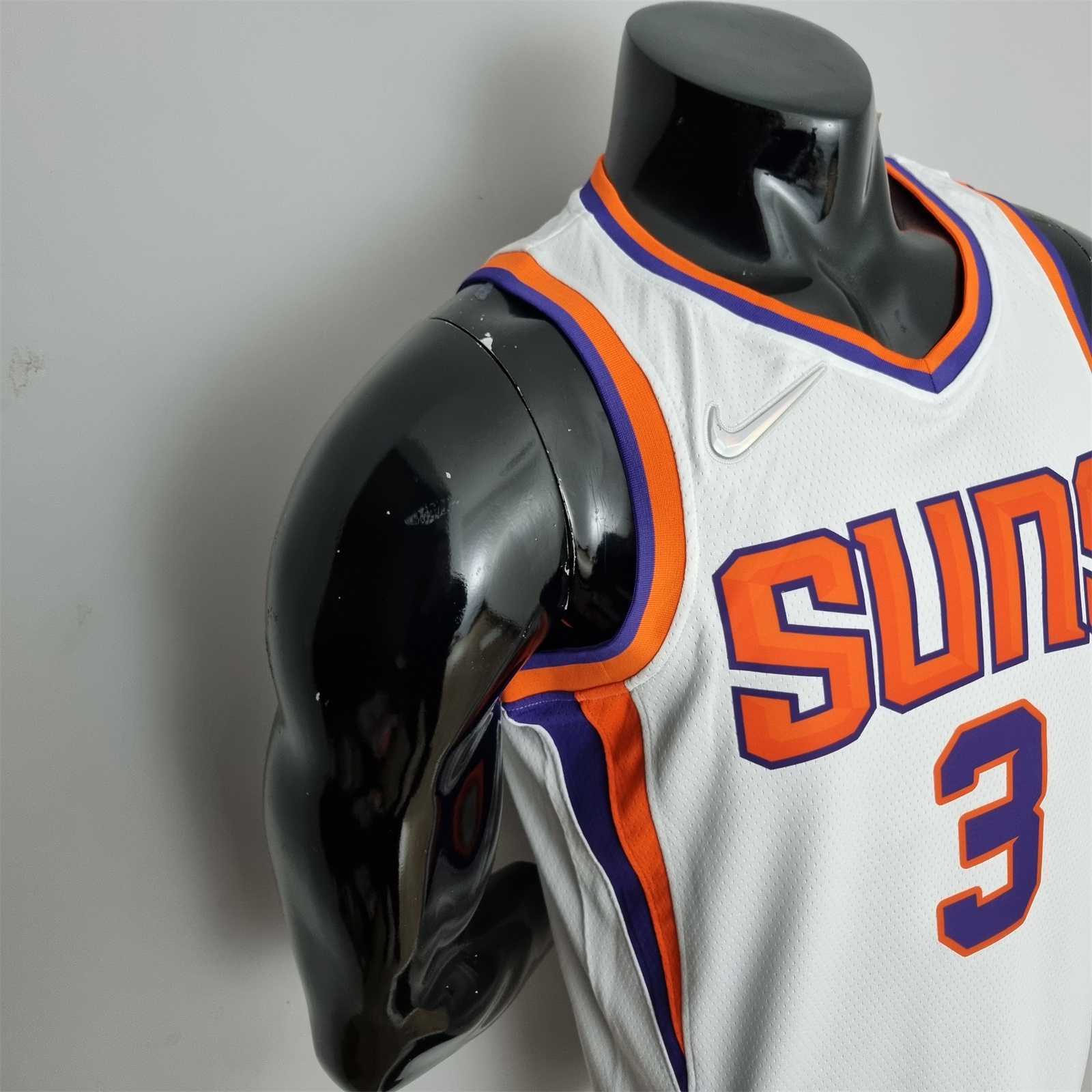 75th Anniversary Paul #3 Phoenix Suns White NBA Jersey 8