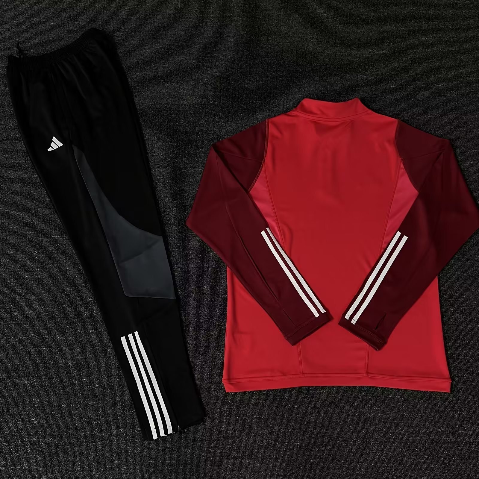 23-24 Benfica Training Suits Red Long Sleeve Kits Football Jerseys Yupoo 3