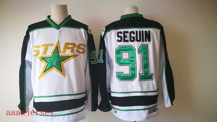 Dallas Stars retro ice hockey jersey M-3XL 达拉斯星队复古冰球服 5