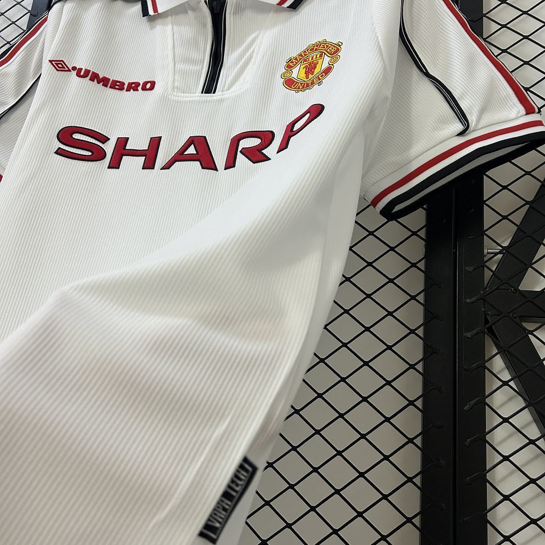 98-99 Manchester United Commemorative Edition Retro Kit Vintage Shirt AAAAJersey Dropship Yupoo 2