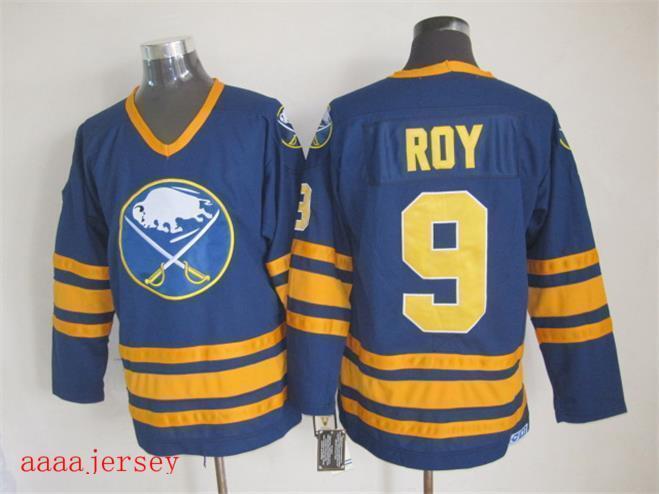 Buffalo Sabres ice hockey jersey M-3XL 水牛城军刀队冰球服 1