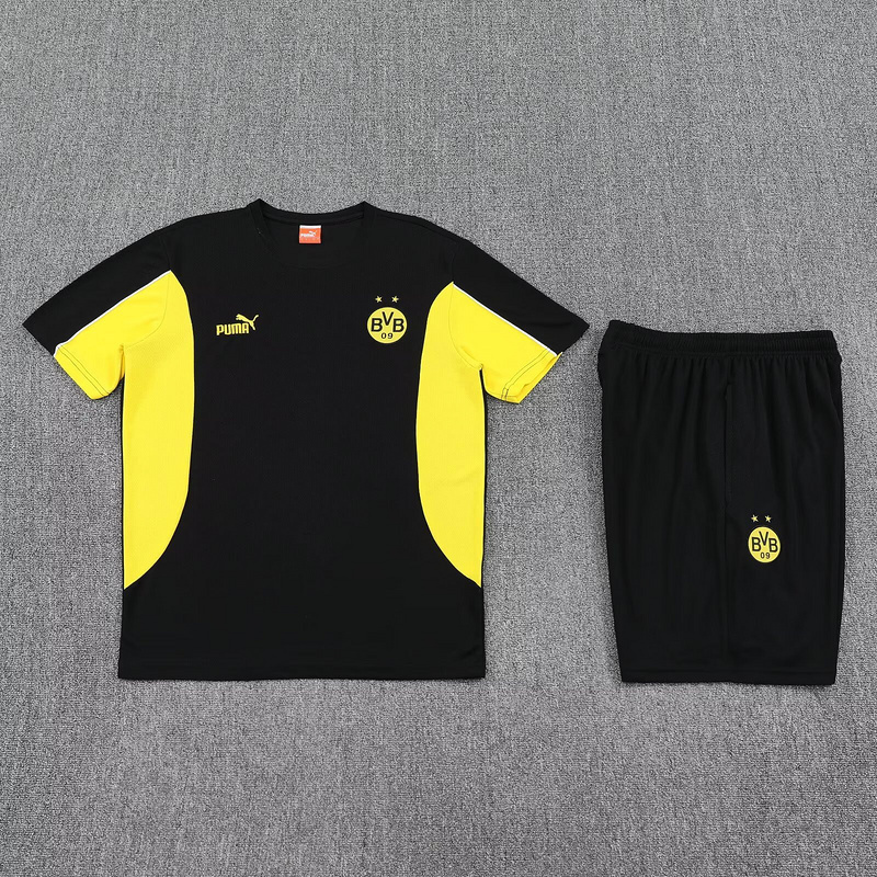 25-26 Dortmund Black&Yellow Training Kits Football Tracksuits 1