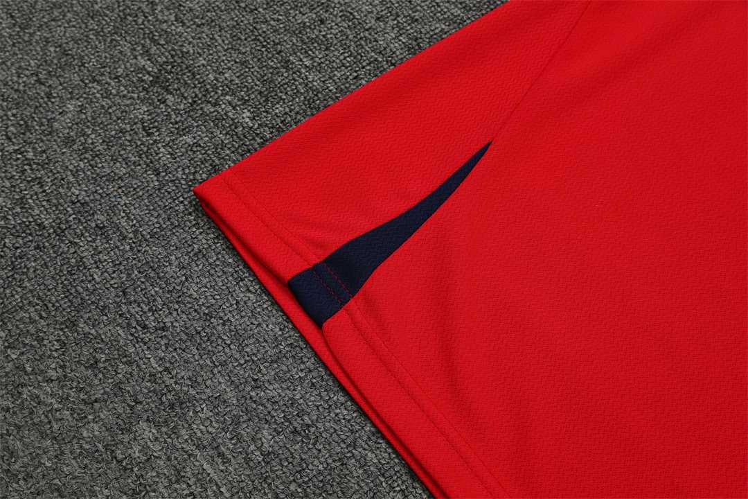 22-23 Atletico Madrid training suit short sleeve kit red 9