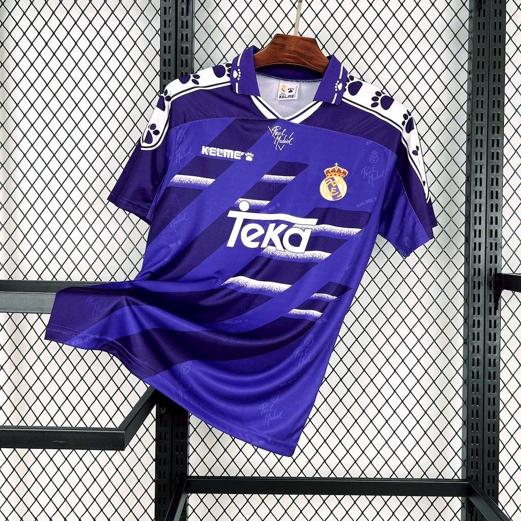 94-96 Real Madrid Away Retro Kit Vintage Shirt AAAAJersey Supplier Yupoo