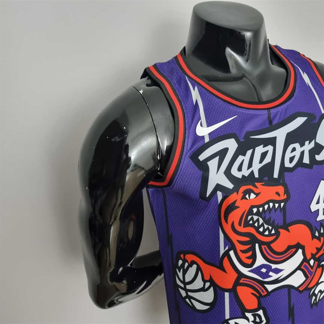 Toronto Raptors SIAKAM #43 Purple NBA Jersey 4