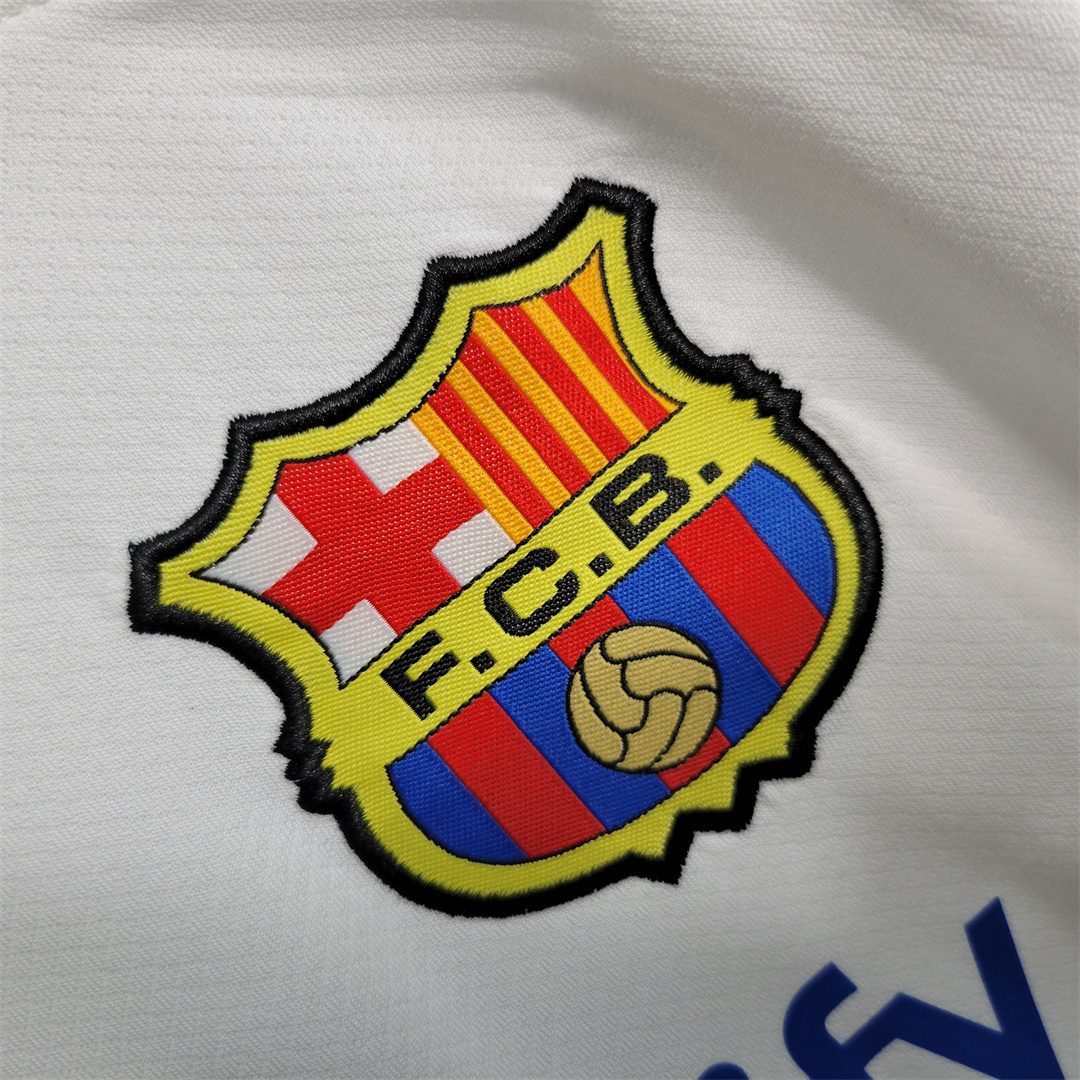 23-24 Barcelona away kids kit 6