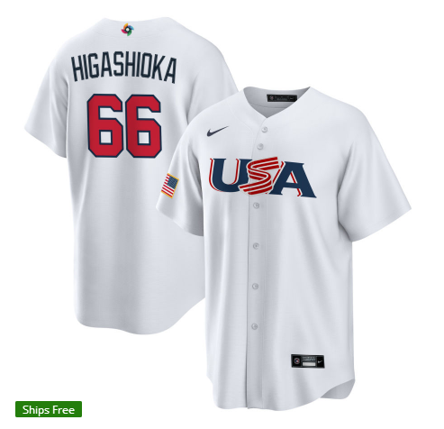 USA 2023 World Cup Baseball Jerseys 114