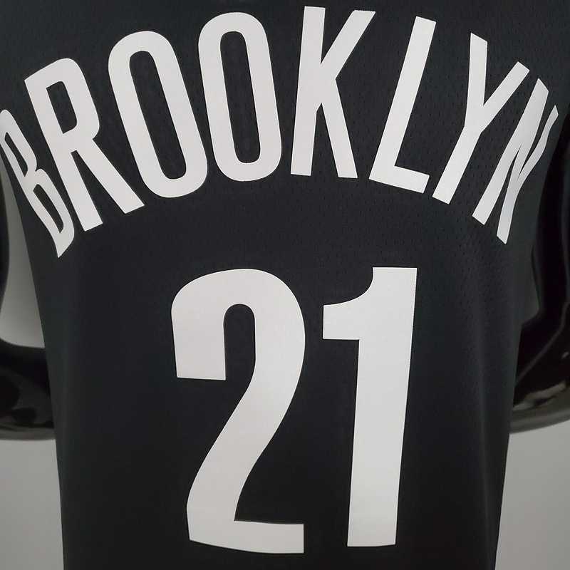 ALDRIDGE#21 Brooklyn Nets black 4