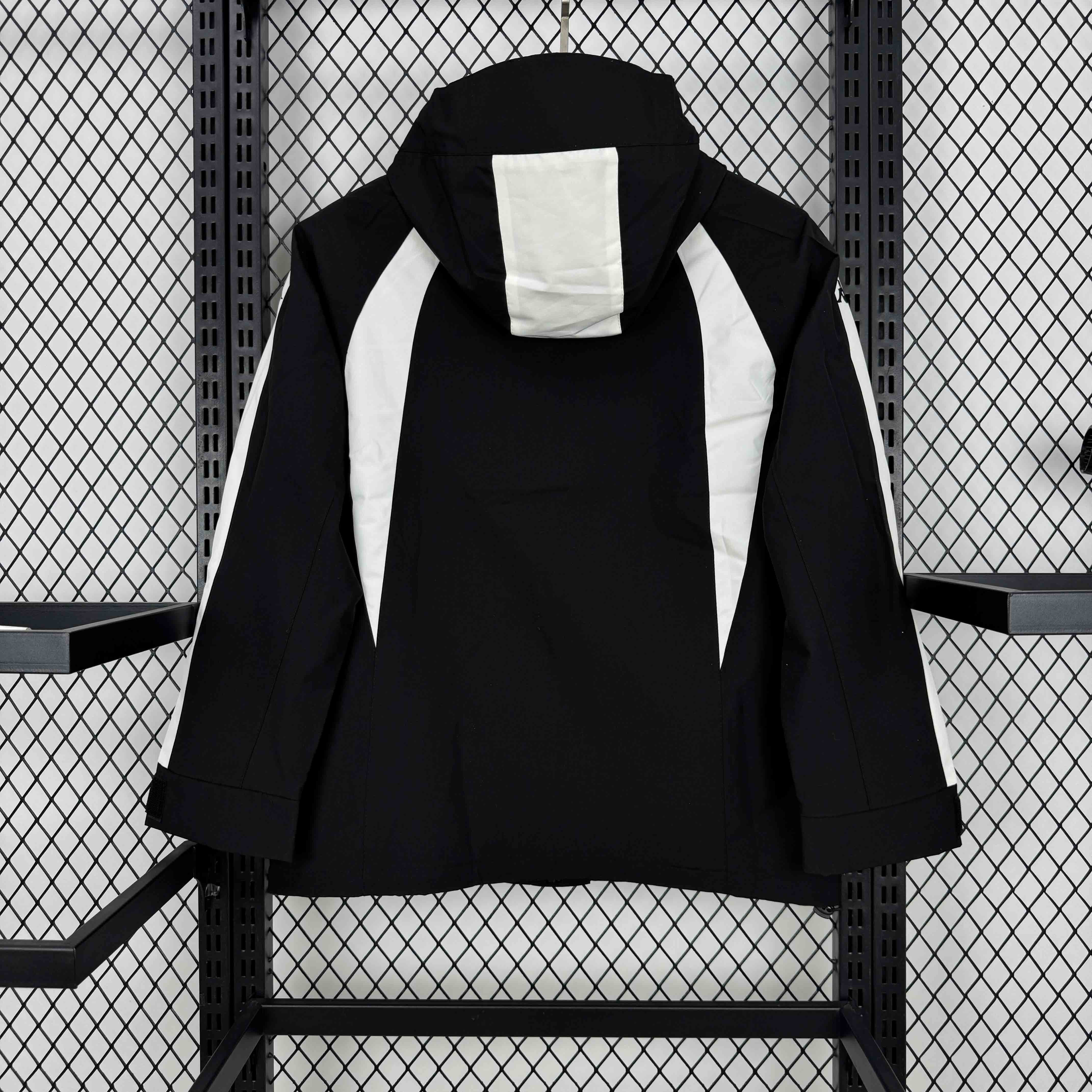 24-25 Vasco Da Gama Black Windbreaker Jacket AAAAJersey Dropship Yupoo 4