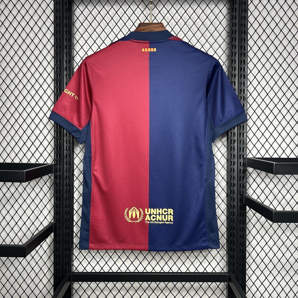 24-25 Barcelona x Travis Scott Home Kit Football T-Shirt AAAAJersey Yupoo 2