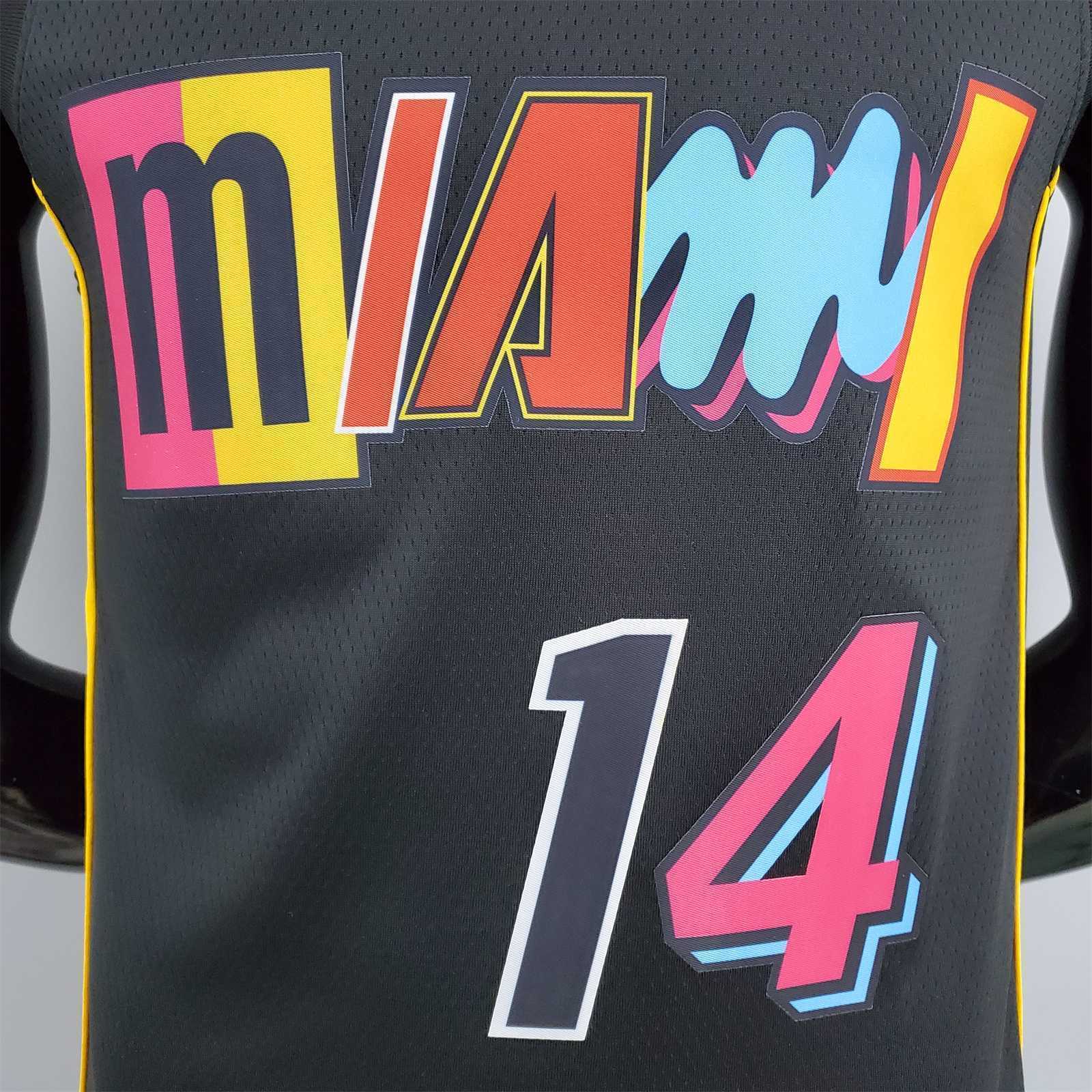 2022 Season herro#14 Heat City Edition Black 7