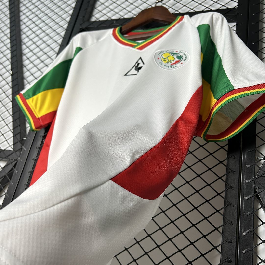 2002 Senegal Home Retro Kit Vintage Shirt AAAAJersey Wholesale Yupoo 5