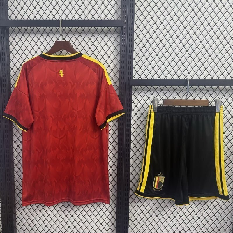 2026 World Cup Jersey Belgium Home Kit Soccer Children Sets AAAAJersey Supply Yupoo 1