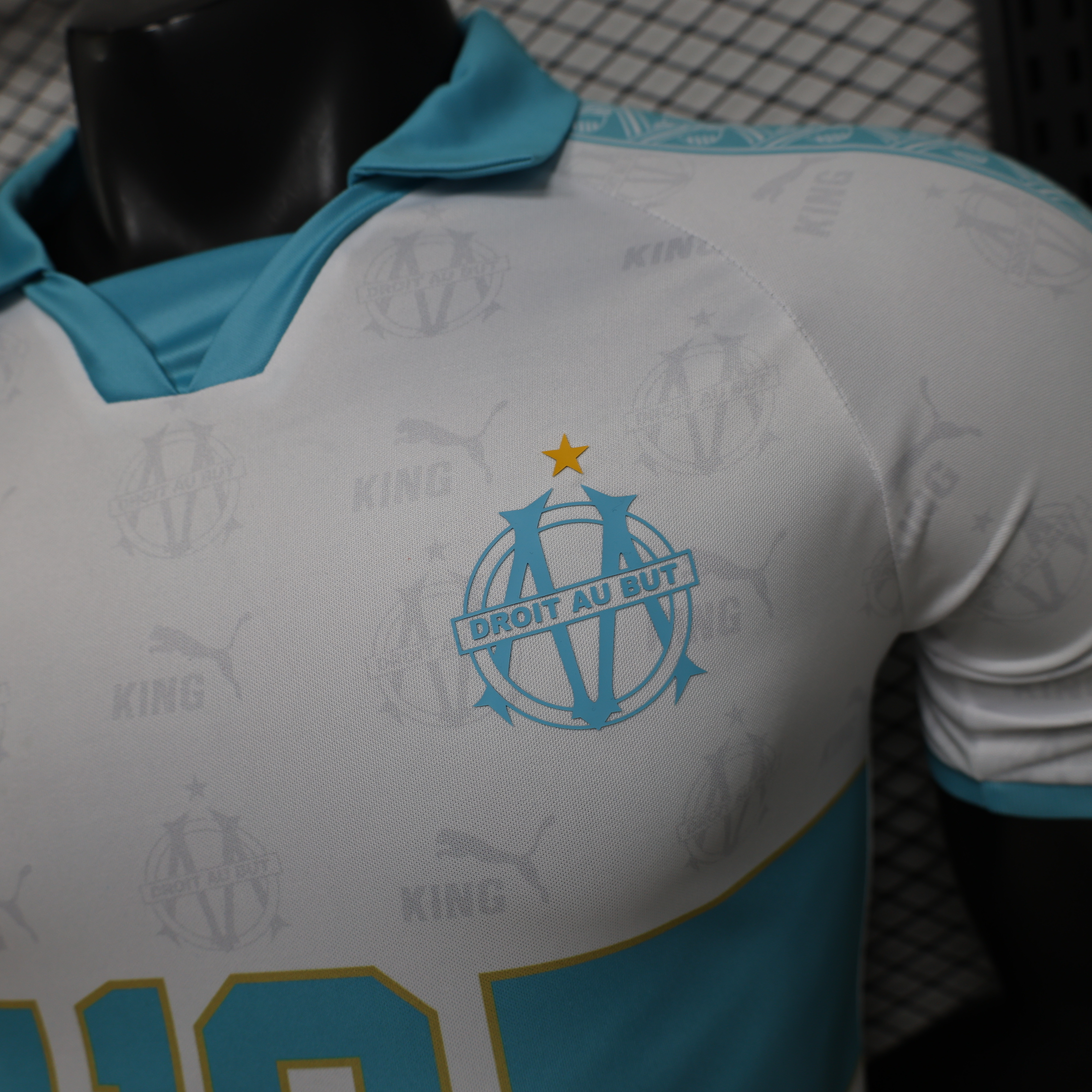 26-27 Marseille Mens Retro Special Edition Soccer Shirt été Kit AAAAJersey Supply Yupoo6 4