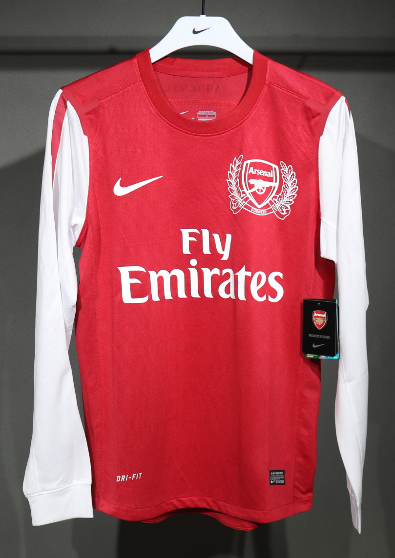 11-12 Arsenal Home Retro Kit Vintage Player Version Sino Shirt AAAAJersey Dropship Yupoo 4