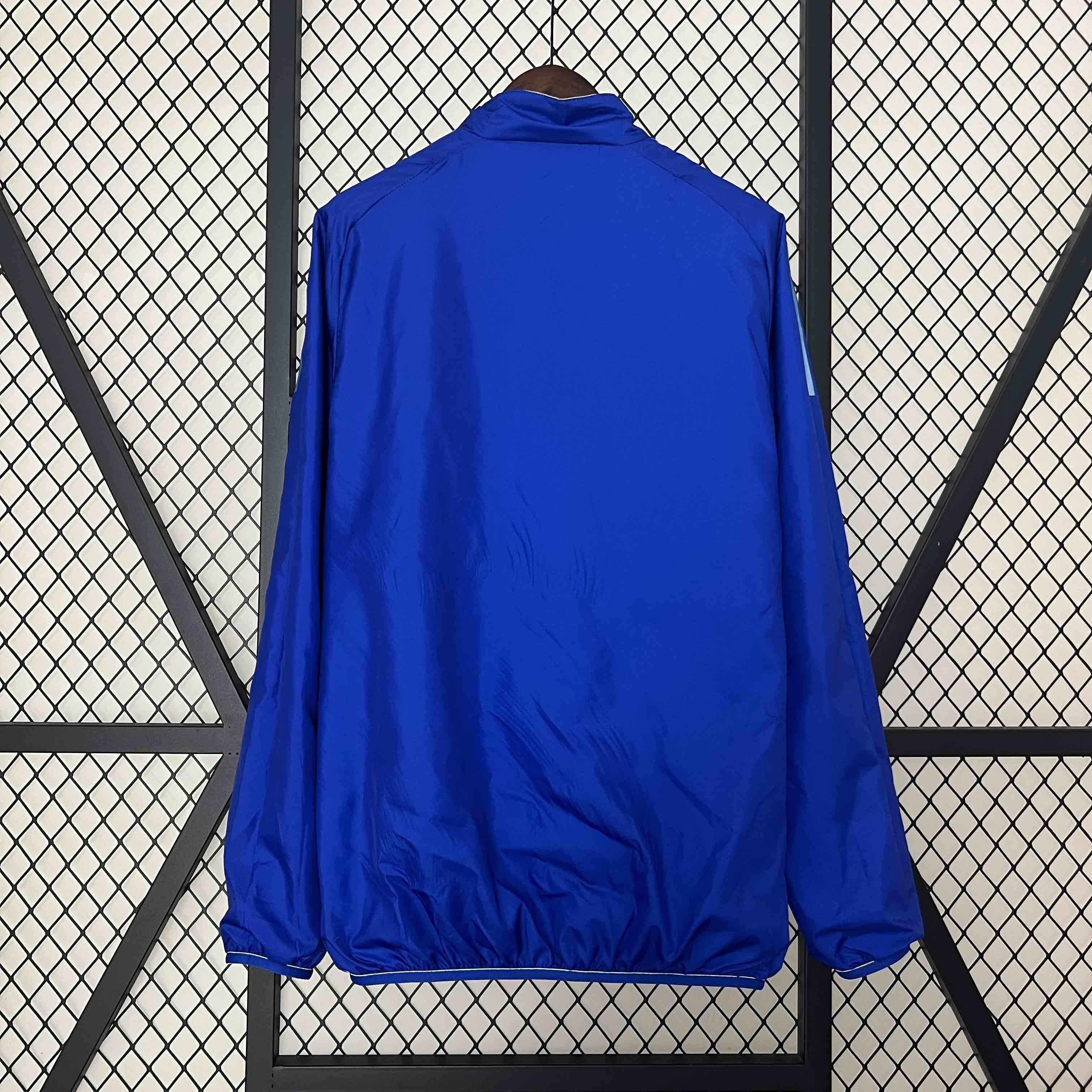 2024 Argentina Trench Coat Reversible Windbreaker Double-Sides Jacket 3