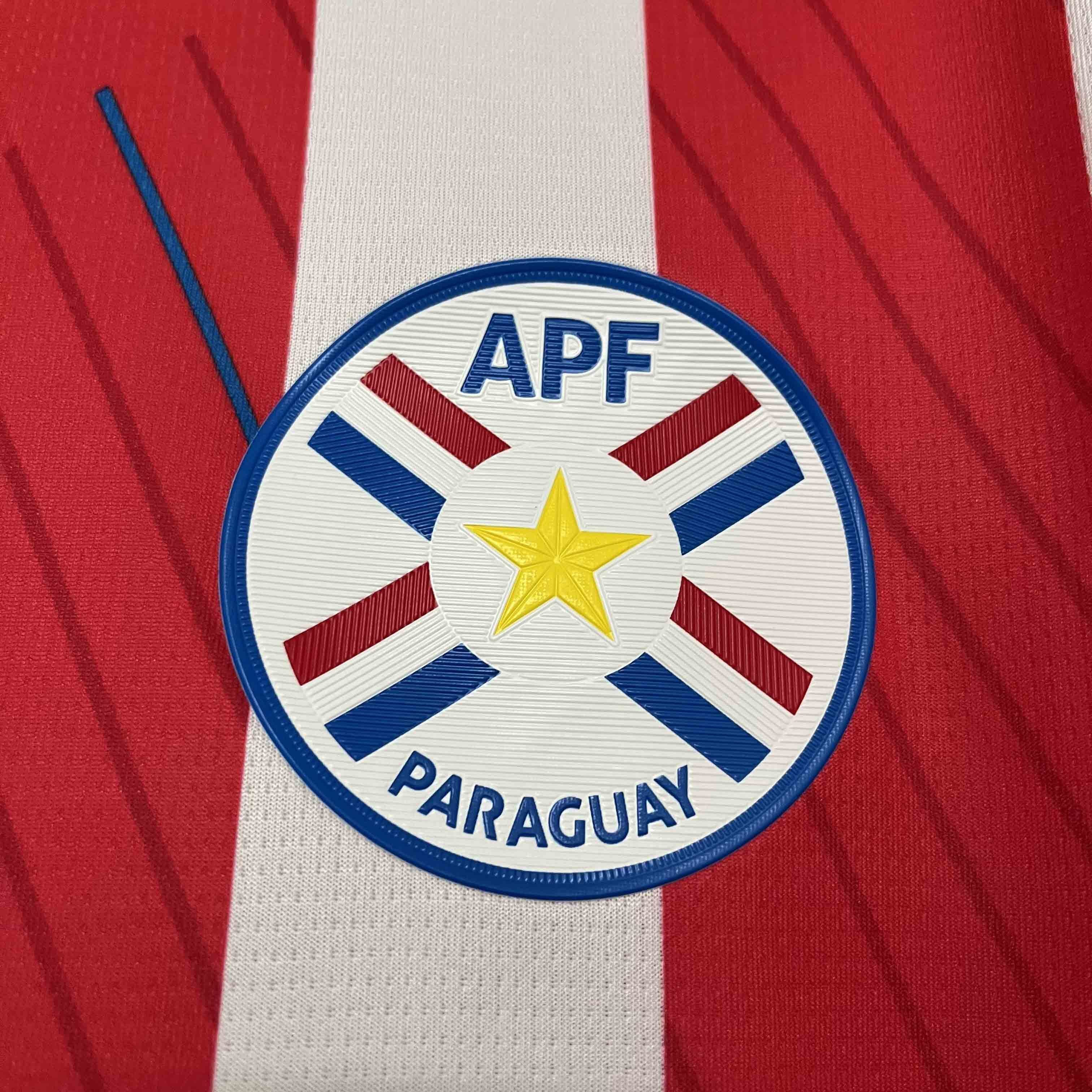 2024 Paraguay Home Kit Football AAAAJersey Supplier 7