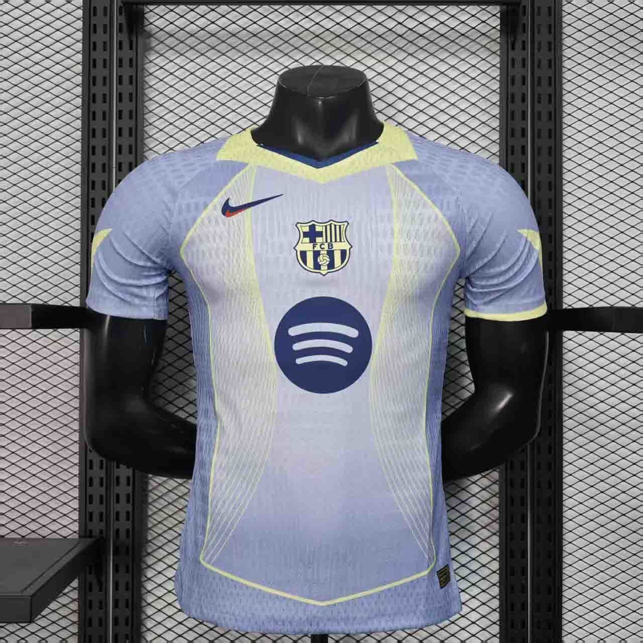 25-26 Barcelona Blue Special Edition Kit Player Version Shirt AAAAJersey Wholesale Yupoo