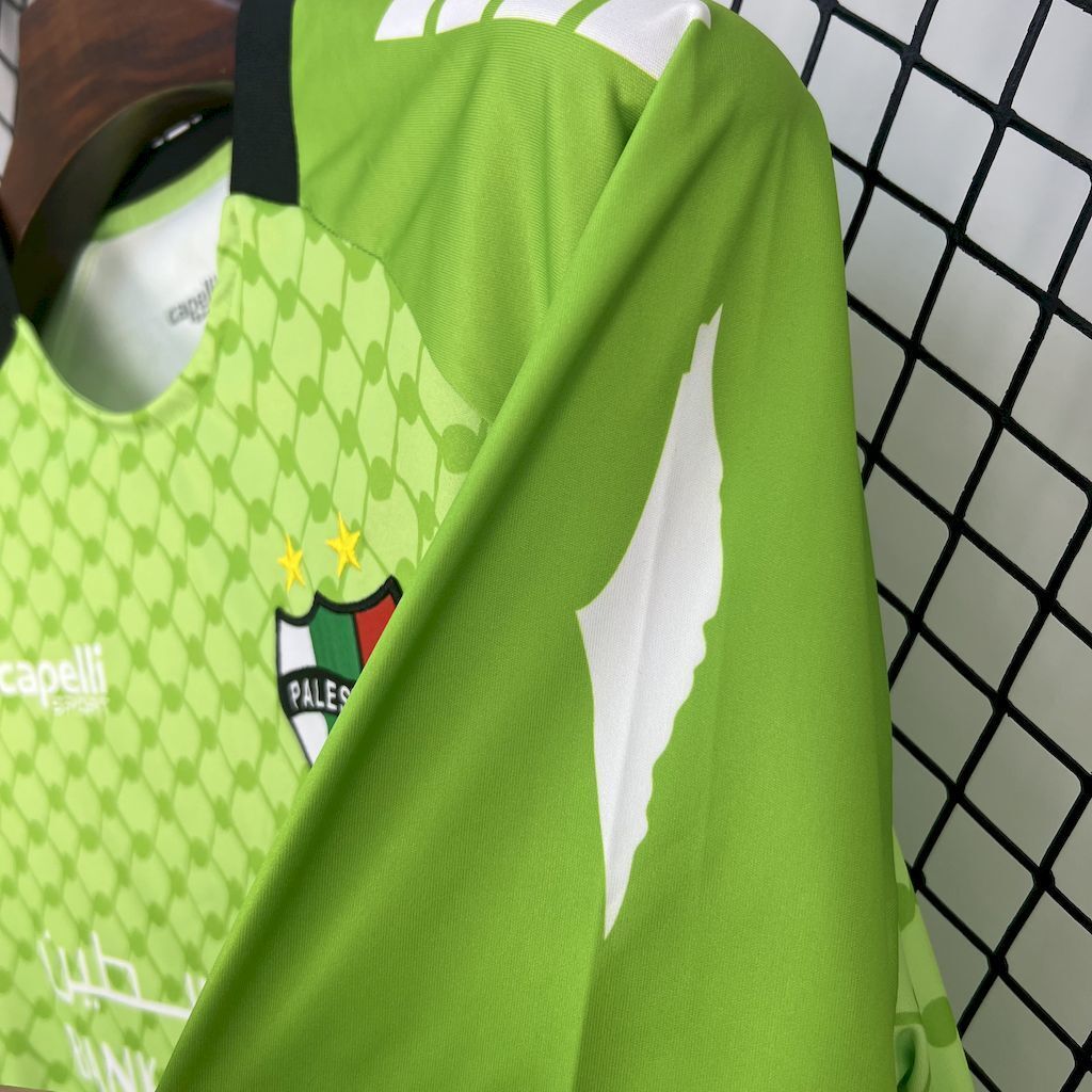 25-26 Palestino Green Goalkeeper Shirt Football Uniform AAAAJersey Yupoo 5