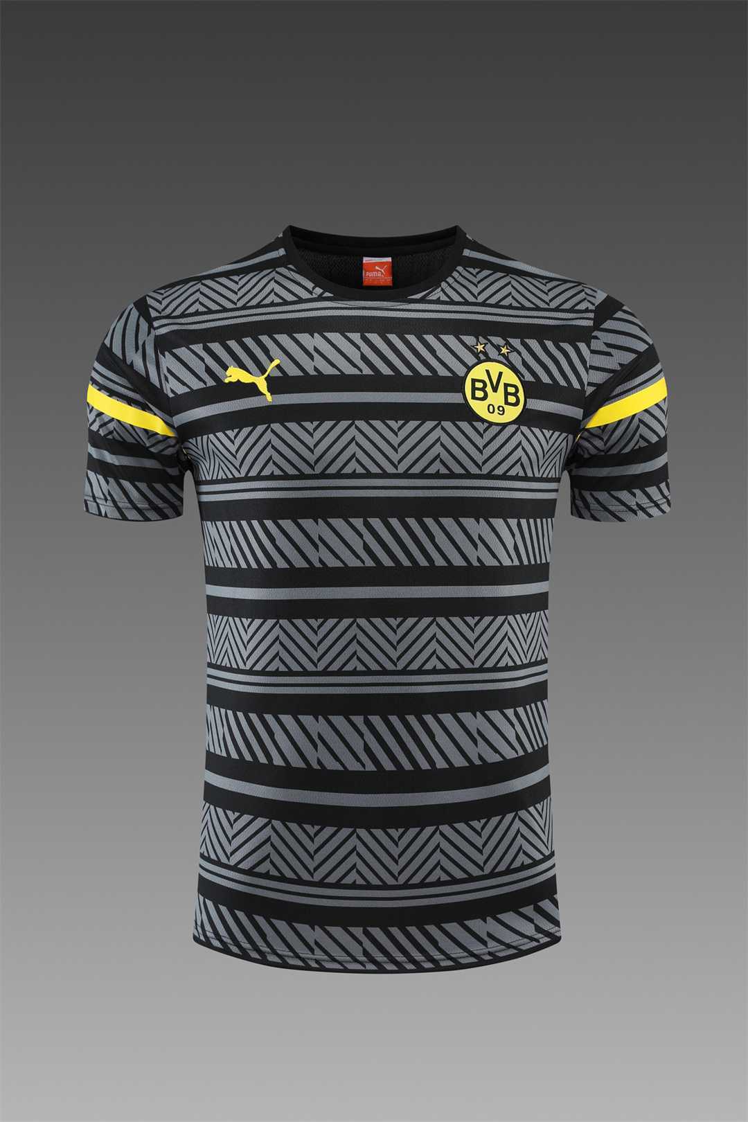 22-23 Dortmund Training Suit Short Sleeve Kit Grey 7