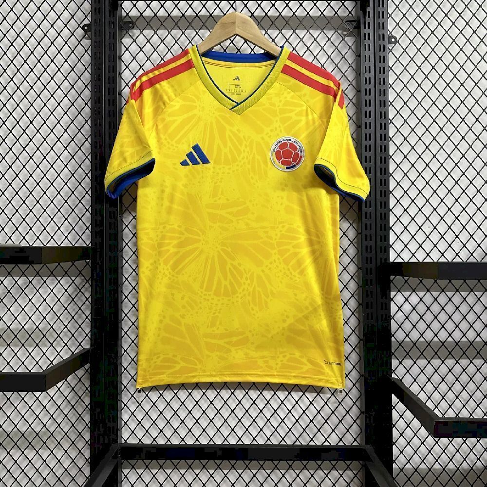 2026 World Cup Colombia Home Kit Football T-Shirt AAAAJersey Supply Yupoo