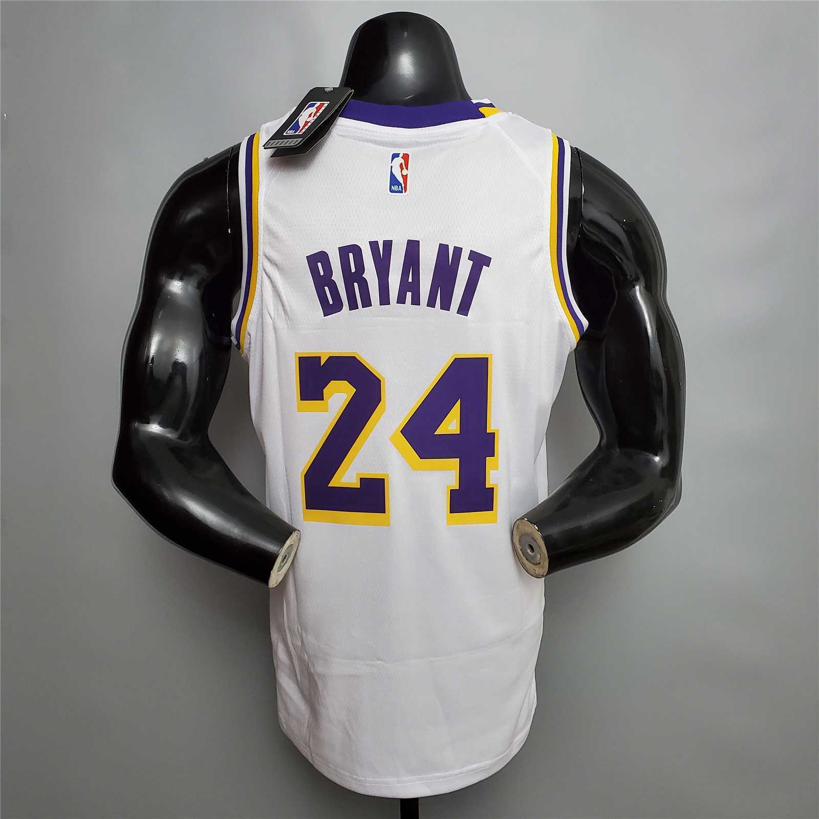 Bryant #24 Lakers Round neck white 1