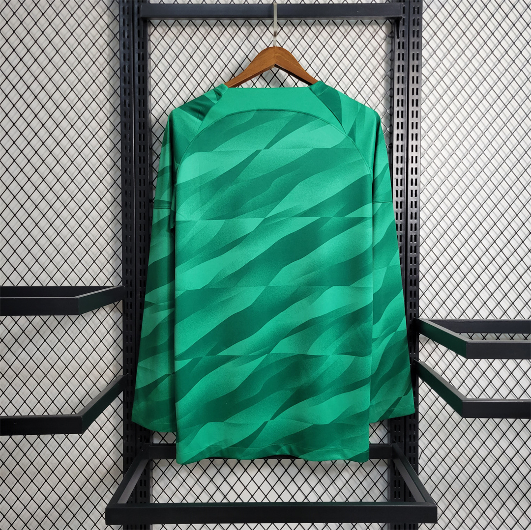 23-24 PSG Green Goalkeeper Long Sleeve 6