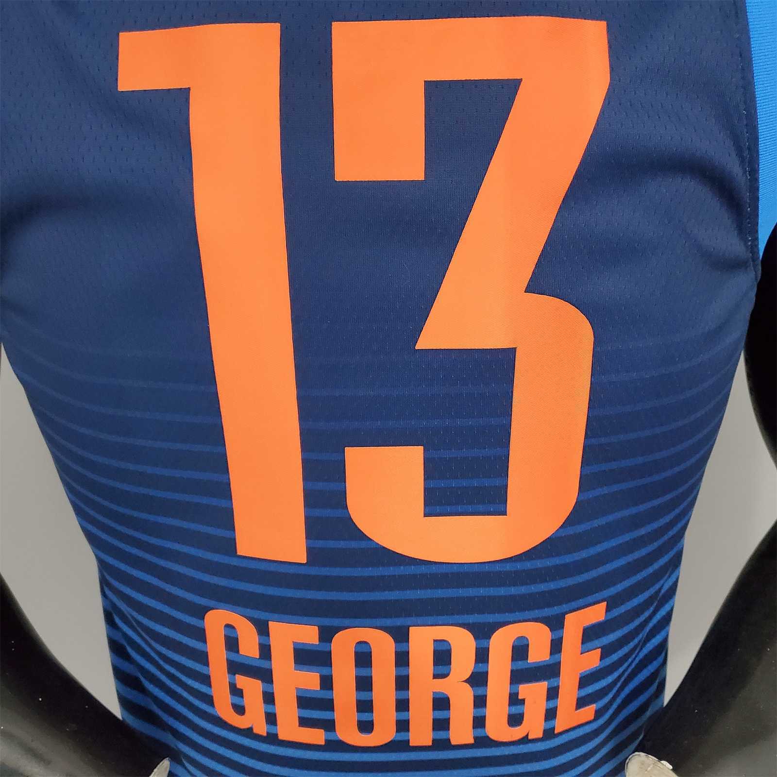 GEORGE#13 Thunder Blue Stripes 6
