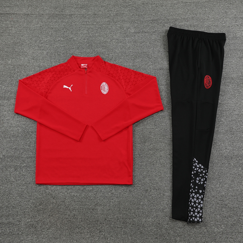 23-24 AC Milan Long Sleeve Training Suit Yupoo 1