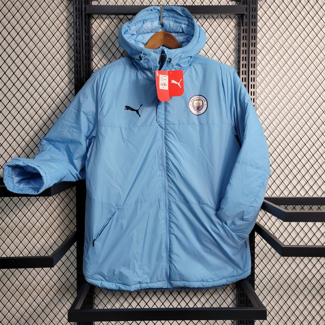 Down Jackets Thermal Jacket Manchester City 2