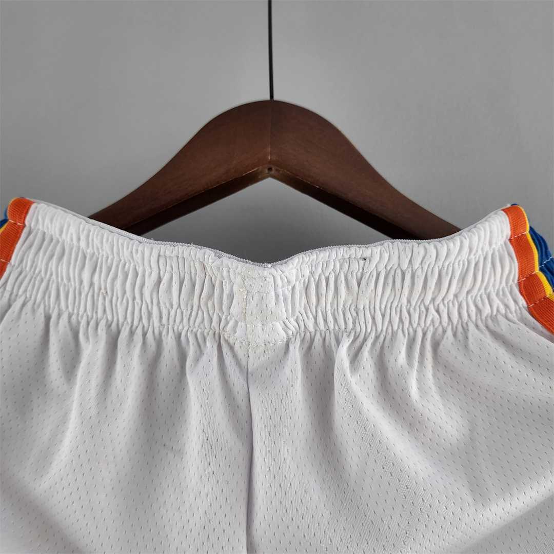 Oklahoma City Thunder NBA Shorts White 6