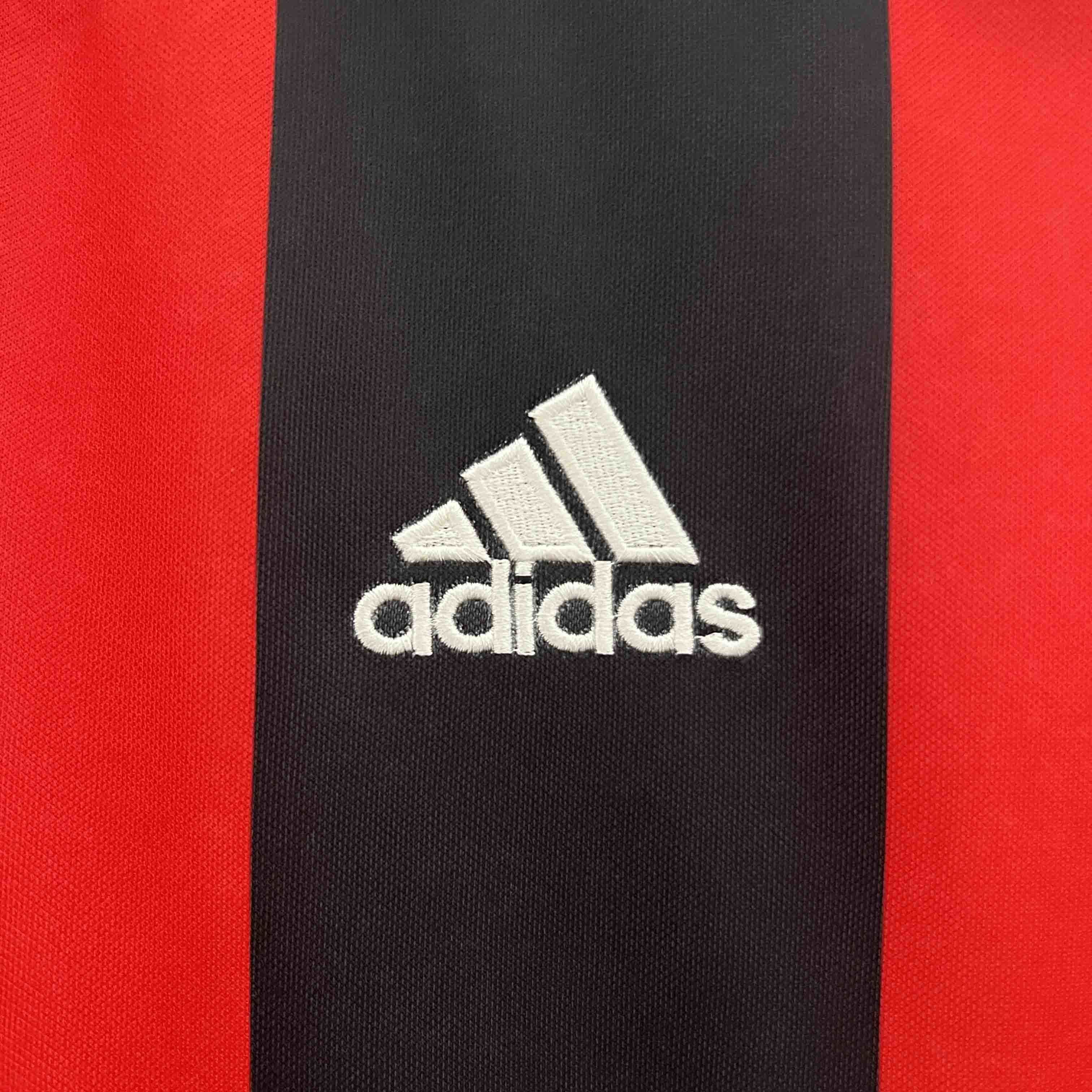 00-01 AC Milan Home Retro Kit Vintage Shirt Best Wholesale Yupoo 1