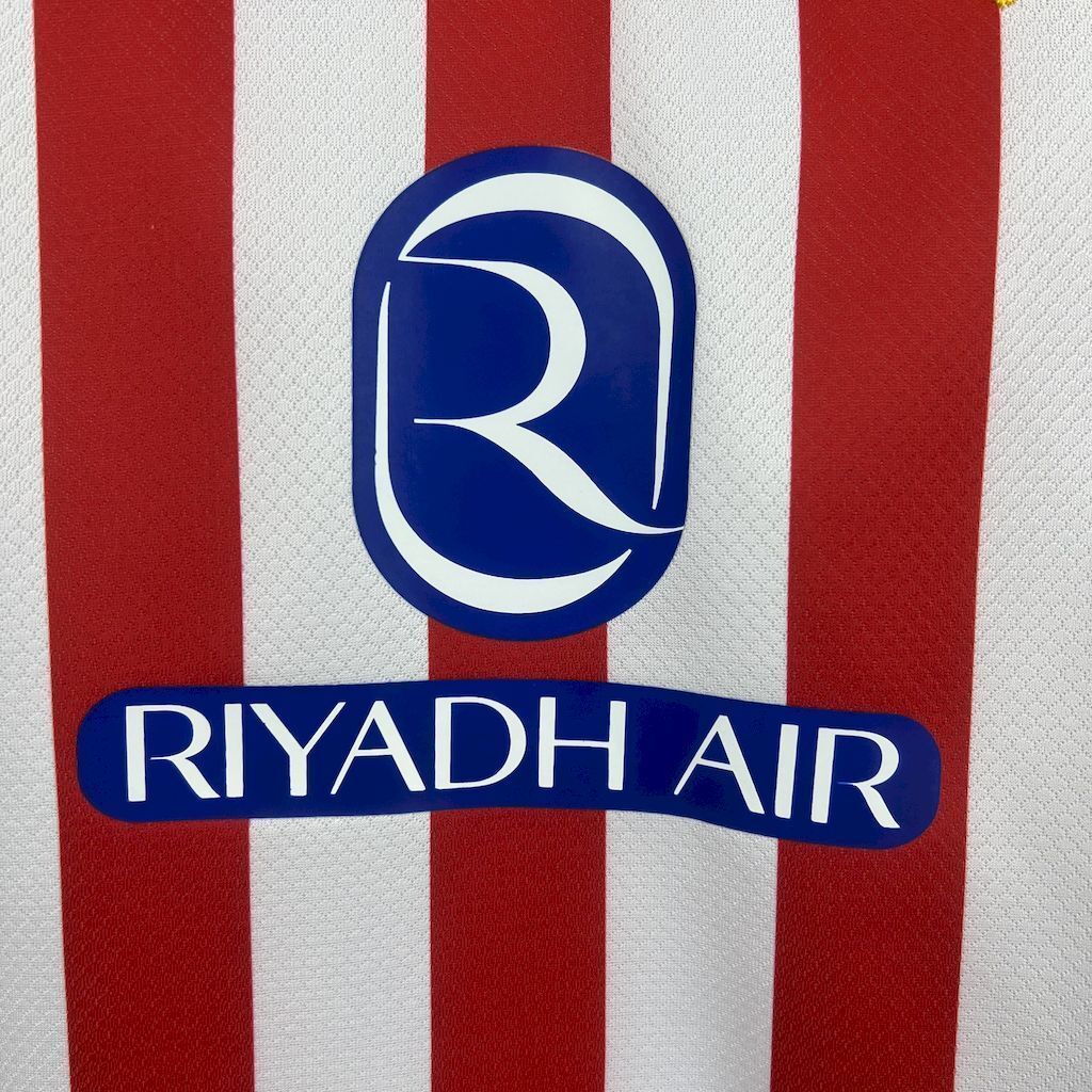 25-26 Atletico Madrid Home Kid Kits Youth Apparels AAAAJersey Supply Yupoo 2