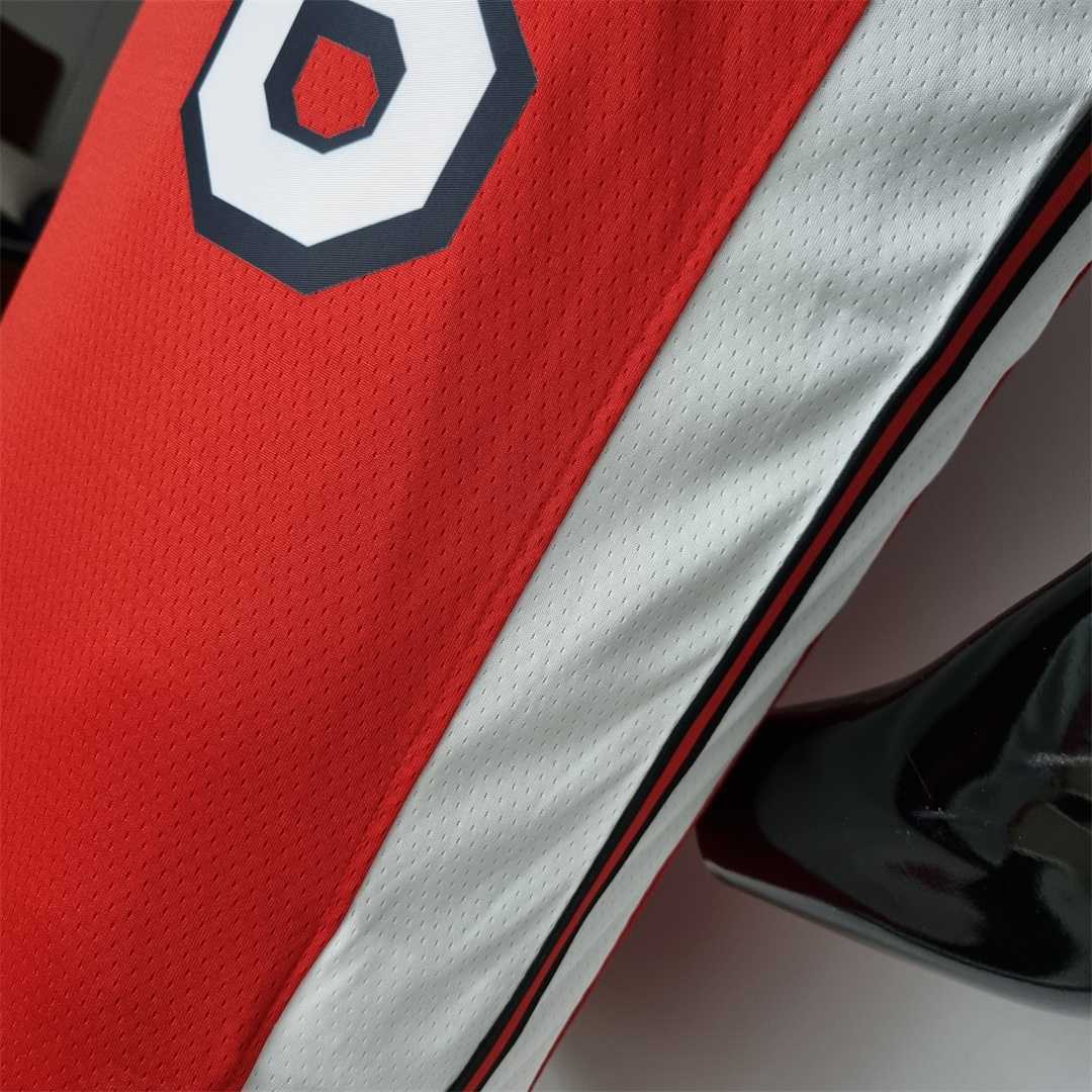 75th Anniversary 2022 Season Chicago Bulls BALL #2 City Edition Red NBA Jersey 9