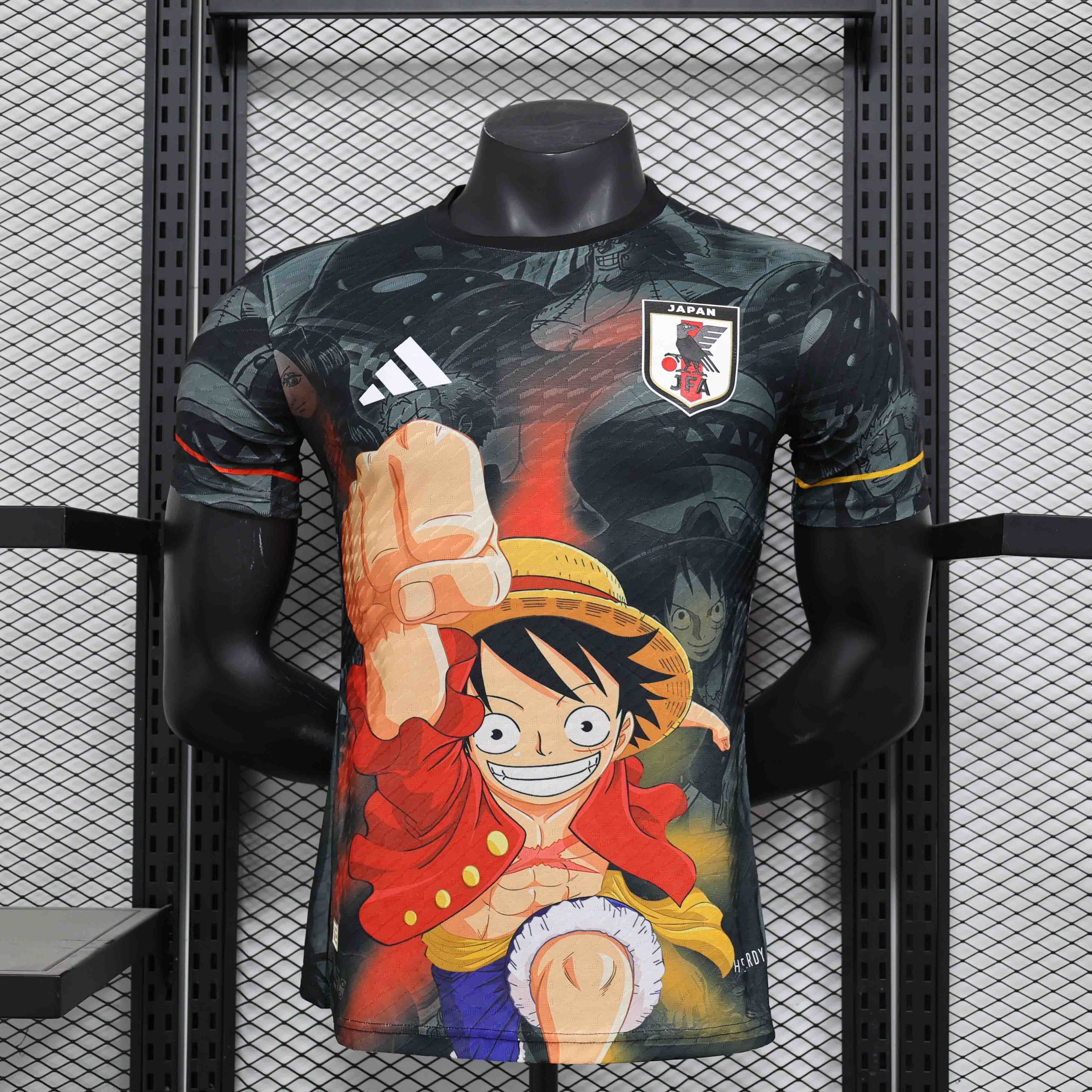 2025 Japan x ONE PIECE Luffy Special Edition Player Version Shirt AAAAJersey Supplier Yupoo